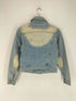 ATOS LOMBARDINI MADE IN ITALY ラインストーンデニムトラッカージャケット Y2K レディース S