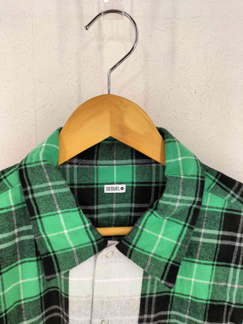 シークエル SEQUEL LINE NEL CHECK SHIRT メンズ import:S