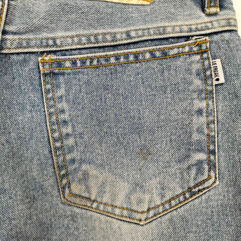 ワイドフレアデニムパンツ レディース
