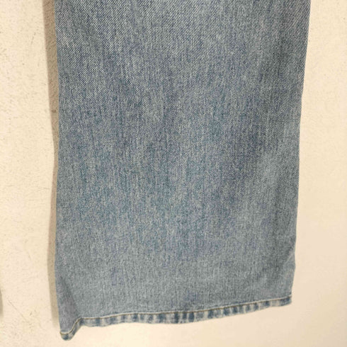 ワイドフレアデニムパンツ レディース