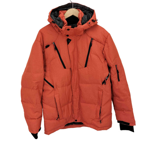 DOWN FKOW フーデッドダウンジャケット メンズ