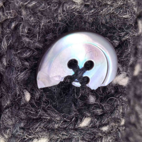 ローレンラルフローレン LAUREN RALPH LAUREN ネップ ウールカーディガン レディース import:L