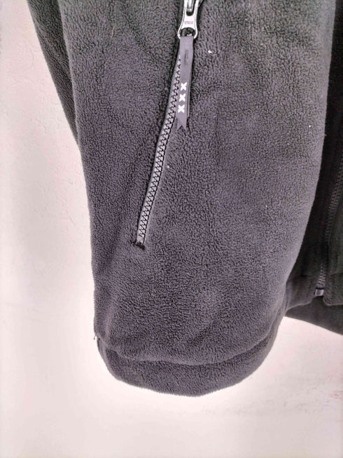 ゴッドセレクショントリプルエックス GOD SELECTION XXX ロゴ フリースジャケット メンズ import:M