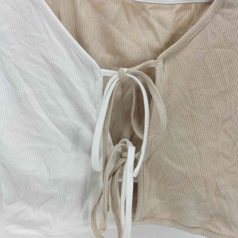 メルトザレディ Melt the lady バイカラーリブアンサンブル レディース FREE