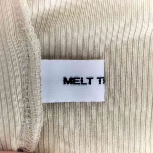 メルトザレディ Melt the lady バイカラーリブアンサンブル レディース FREE