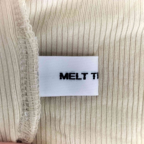 メルトザレディ Melt the lady バイカラーリブアンサンブル レディース FREE
