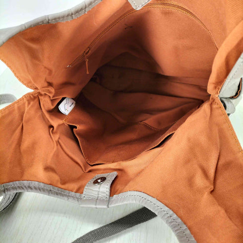 OLITATA クロコ型押し ショルダーバッグ レディース