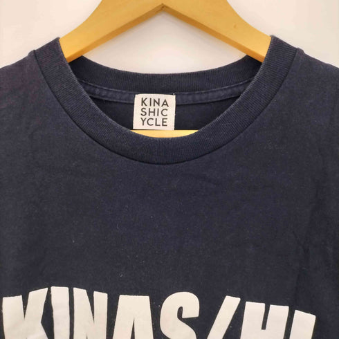 キナシサイクル 木梨サイクル KINASHI CYCLE 両面 ロゴプリント Tシャツ メンズ JPN:L