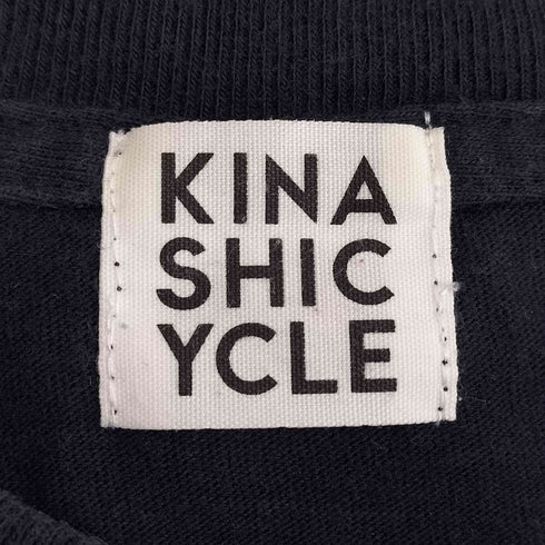 キナシサイクル 木梨サイクル KINASHI CYCLE 両面 ロゴプリント Tシャツ メンズ JPN:L