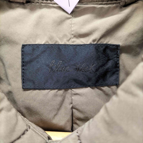 ブルーワーク BLUE WORK エステルサテンステンカラーコート メンズ JPN:1