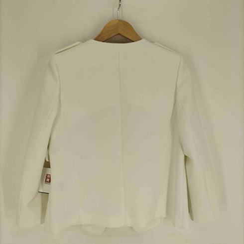 ボディドレッシングデラックス BODY DRESSING Deluxe エポレット スナップボタン ノーカラー ジャケット レディース JPN:38