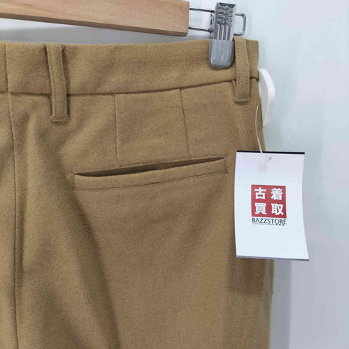 エディフィス EDIFICE ウール混 ノータックスラックスパンツ メンズ JPN:44