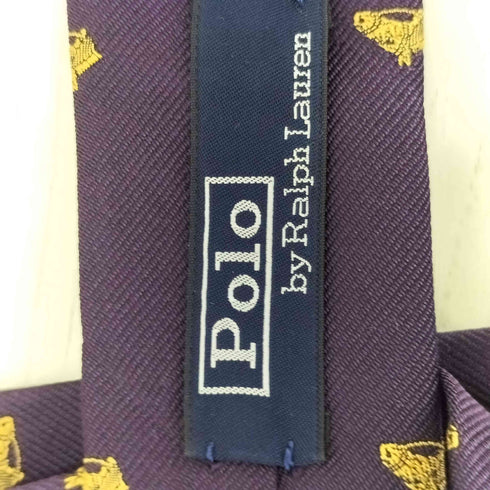 ポロラルフローレン POLO RALPH LAUREN 総柄 ネクタイ メンズ