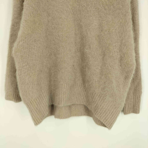 LILLY LYNQUE フォックス カシミヤ スタンドネック ニット セーター レディース JPN:38