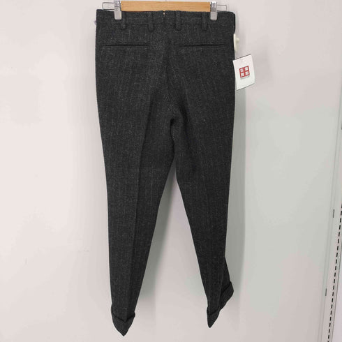 ハリスツイード Harris Tweed ウールストライプ スラックスパンツ メンズ JPN:S