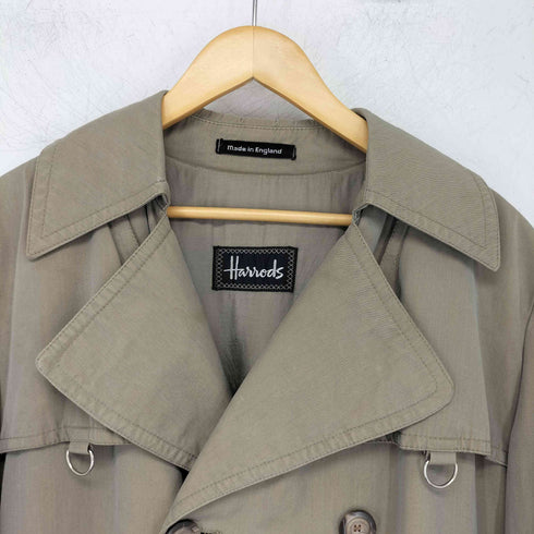 Harrods コットン トレンチコート メンズ