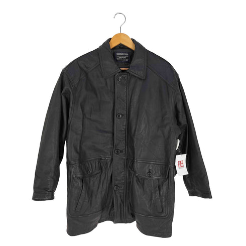 WORLDWIDESTUDIO cow leather 裏地キルティング カウレザー コート メンズ import:M
