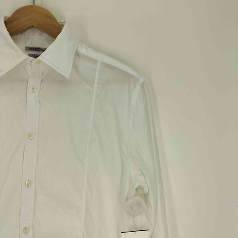 ケンゾーオム KENZO HOMME スリムフィット L/S シャツ シャドーストライプ メンズ