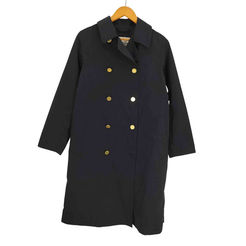 トラディショナルウェザーウェア Traditional Weatherwear 金ボタン ポリエステル ステンカラー コート レディース import:S