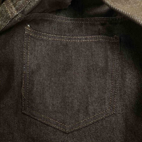 OJYON 立体裁断 変形 デニムパンツ レディース FREE