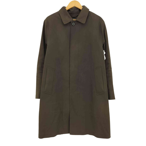 マッキントッシュ ロンドン Mackintosh LONDON スコットランド製 チェックライナー付 ゴム引き ステンカラーコート メンズ UK:40