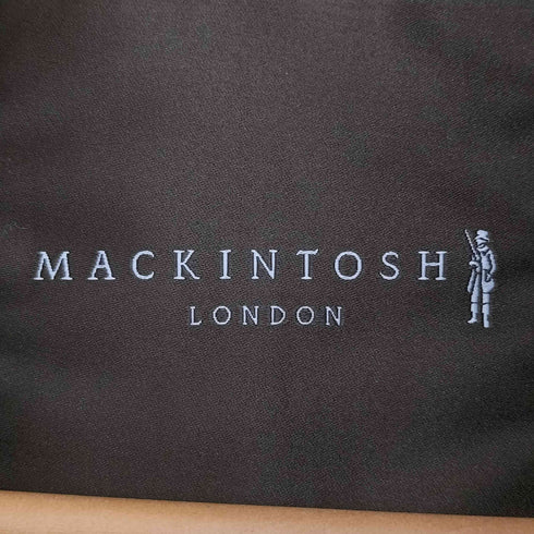 マッキントッシュ ロンドン Mackintosh LONDON スコットランド製 チェックライナー付 ゴム引き ステンカラーコート メンズ UK:40