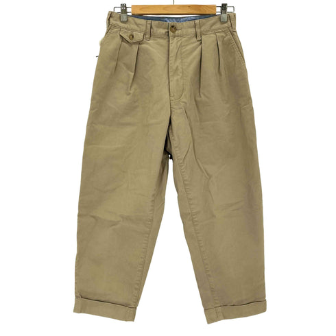 ビームスプラス BEAMS+ 2 Pleats Tapered Twill チノパンツ メンズ JPN:S