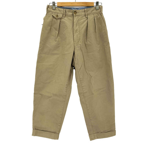 ビームスプラス BEAMS+ 2 Pleats Tapered Twill チノパンツ メンズ JPN:S