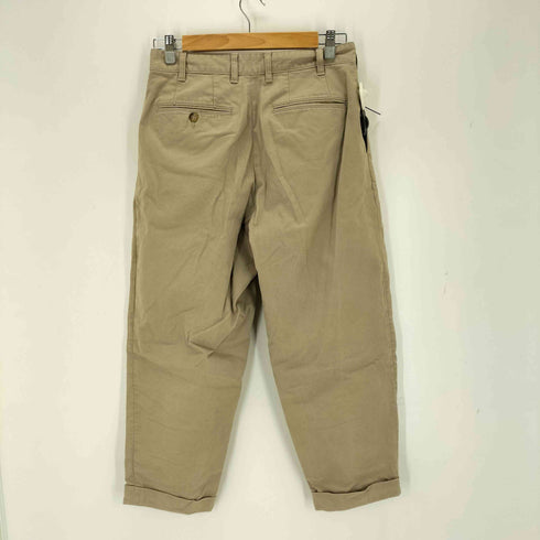 ビームスプラス BEAMS+ 2 Pleats Tapered Twill チノパンツ メンズ JPN:S