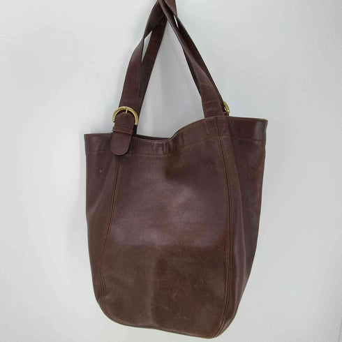 コーチ COACH OLD オールド USA製 裏地スウェード レザー バケツ ショルダー バッグ メンズ