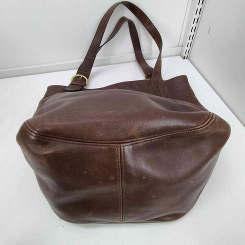 コーチ COACH OLD オールド USA製 裏地スウェード レザー バケツ ショルダー バッグ メンズ