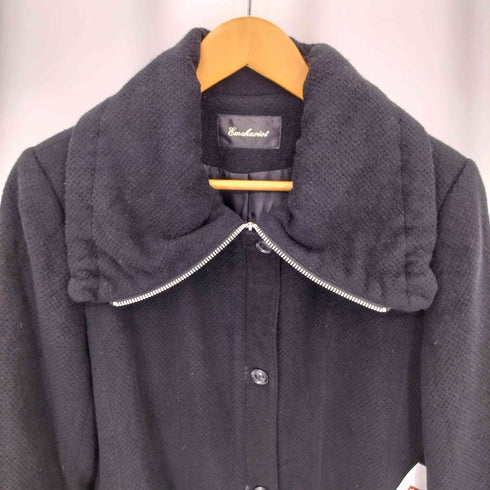 Emchariot ジップアップ ステンカラーコート レディース JPN:L