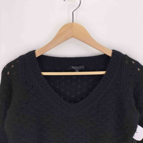 エポカ Epoca ドット カシミヤ Vネック ニット セーター レディース EUR:40