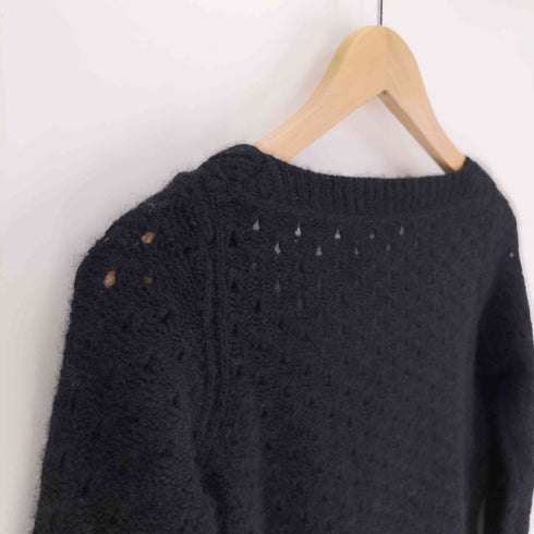 エポカ Epoca ドット カシミヤ Vネック ニット セーター レディース EUR:40