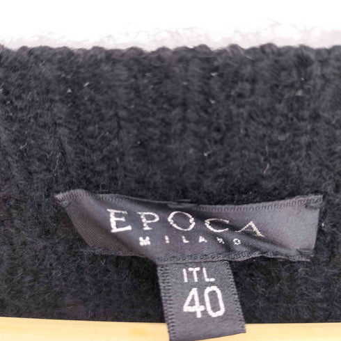 エポカ Epoca ドット カシミヤ Vネック ニット セーター レディース EUR:40