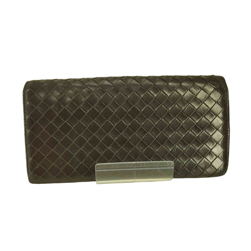 ボッテガヴェネタ BOTTEGA VENETA イントレチャート ラウンドジップ 長財布 メンズ
