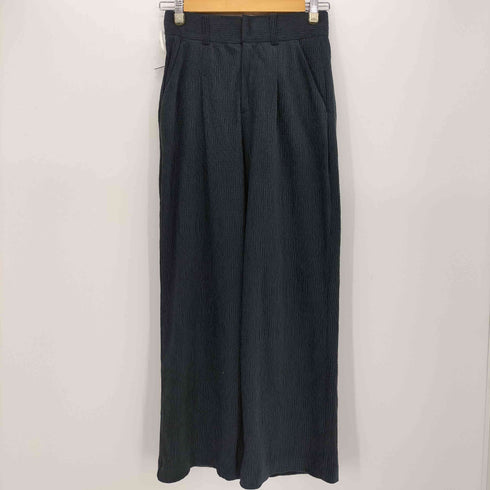 ジーナシス JEANASIS ヨウリュウ ベロア クロップド シャツ セットアップ レディース FREE