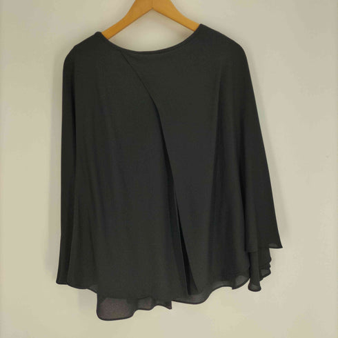 ソブ Sov. ジョーゼット マント ブラウス レディース JPN:38