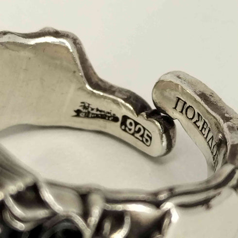 artemis classic ポセイドンリング SV925 天然ブルートパーズ メンズ