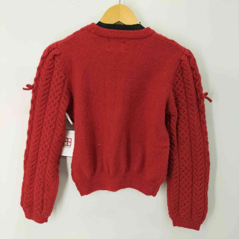 ザラ ZARA ポリエステル ナイロン リボンデザインケーブルニット レディース 12-13
