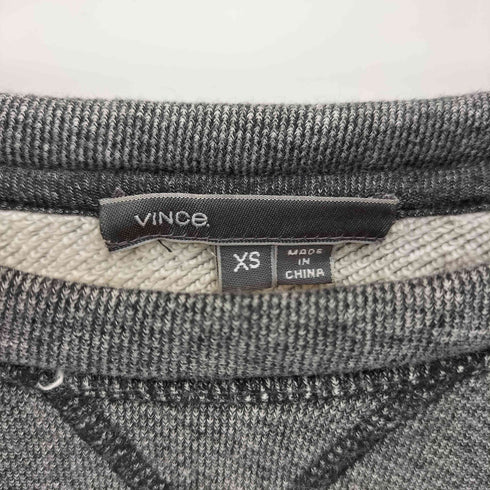ヴィンス VINCE Vガゼット クルーネック スウェット レディース JPN:XS