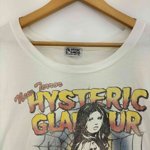 ヒステリックグラマー HYSTERIC GLAMOUR WEB OF SIN フリルTシャツ レディース FREE