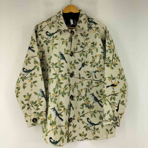 ボタニカル柄 カバーオール メンズ 2XL