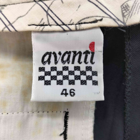アヴァンティ AVANTI 2タックワイドスラックス メンズ 46