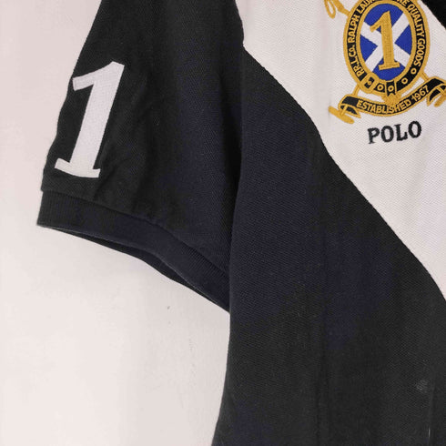 ポロラルフローレン POLO RALPH LAUREN CUSTOM SLIM FIT ビッグポニー刺繍 S/S ポロシャツ メンズ import:L