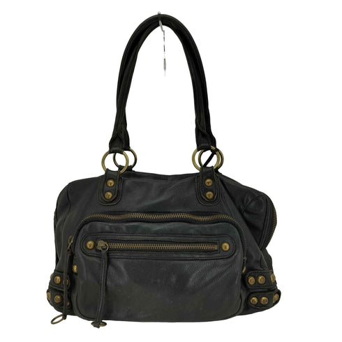 linea pelle スタッズ レザー トートバッグ Y2K レディース