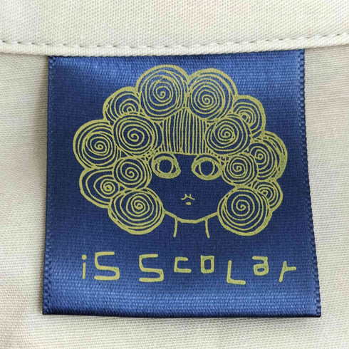 スカラー ScoLar コットン チュールドッキング ショートトレンチコート レディース JPN:M
