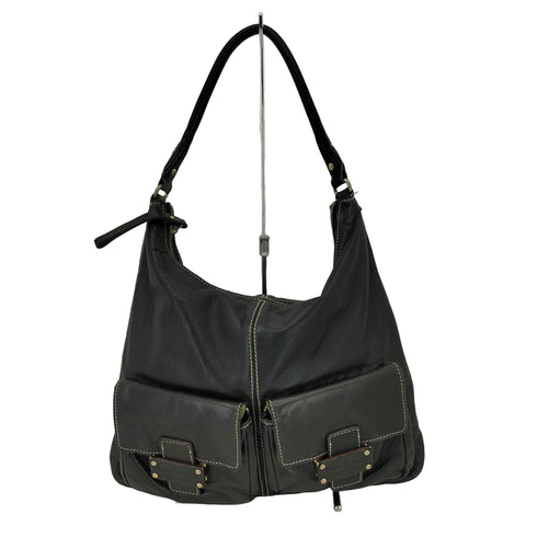 ケイトスペード Kate spade 白ステッチ レザー トートバッグ レディース