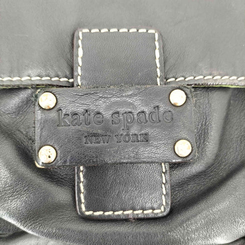 ケイトスペード Kate spade 白ステッチ レザー トートバッグ レディース