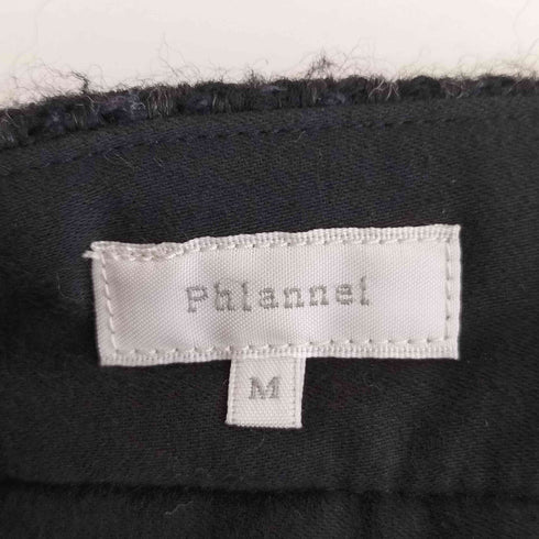 フランネル Phlannel ツイード タック パンツ メンズ JPN:M